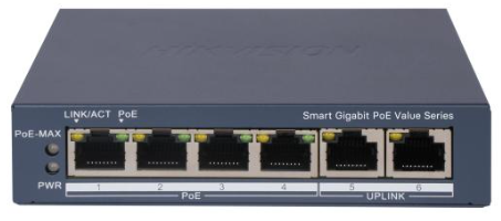 Hikvision DS-3E1506P-EI/M — PoE kommutator