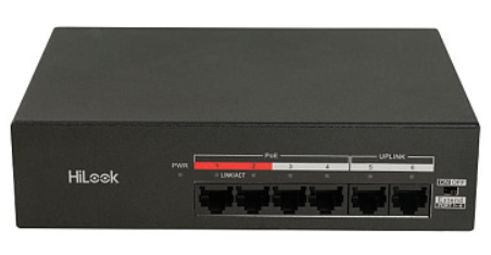 HiLook NS-0106MP-35 — PoE kommutator